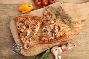 Spicy Lamb Pizza